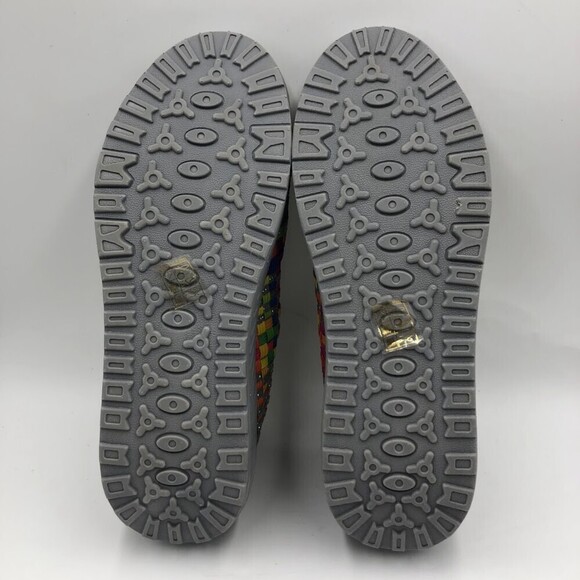 Corkus Women's Colorful Wedge Sandals Mary Janes Slip On Open Toe Beth Size 10 - Picture 11 of 14